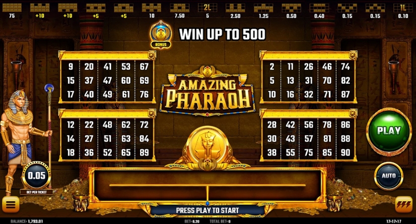 بنغو Amazing Pharaoh